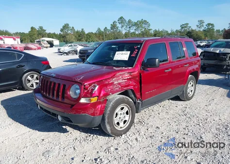2017 Jeep Patriot Sport Fwd from USA, damaged, VIN 1C4NJPBB3HD170951